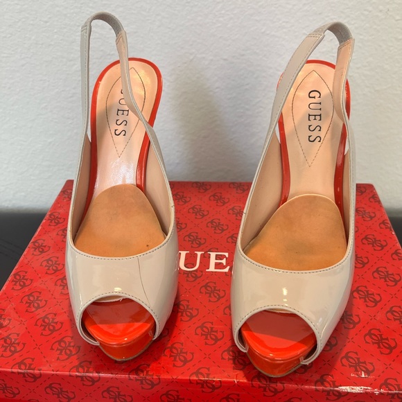 Guess beautiful peep toe high heels - Picture 3 of 9